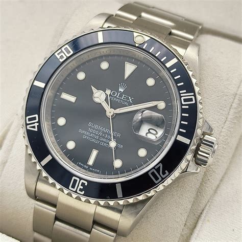 rolex submariner baujahr 2000|16610t.